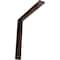 Ekena Millwork Stockport Steel Bracket, Antiqued Copper 2"W x 14"D x 14"H BKTM02X14X14STACO - alternate 1